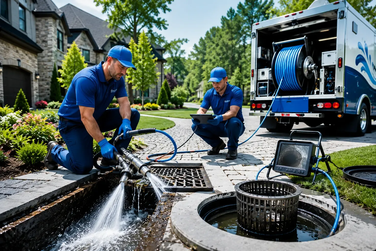 Local outdoor drain cleaning professionals in Quantico, VA